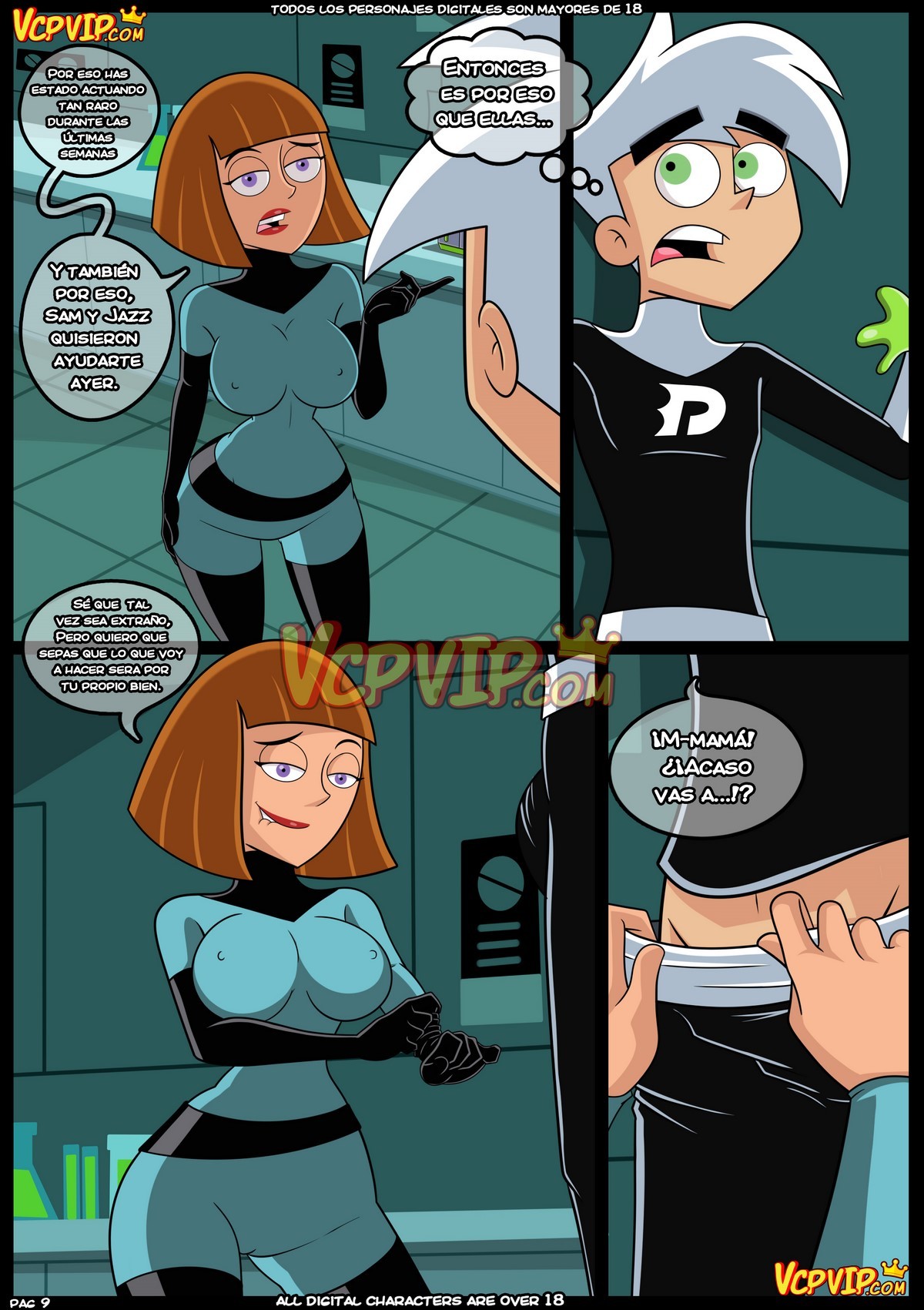 [Croc] Pubertad Fantasma Cap. 3 (Danny Phantom) [Spanish] [VCP]