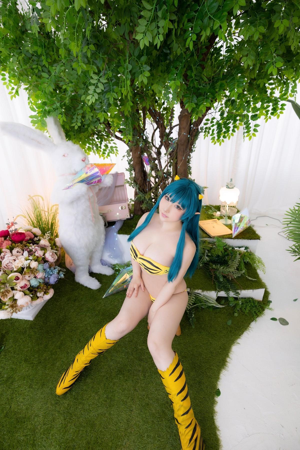 Cosplay SAKUサク Lum ラム うる星やつら Set.03(34)