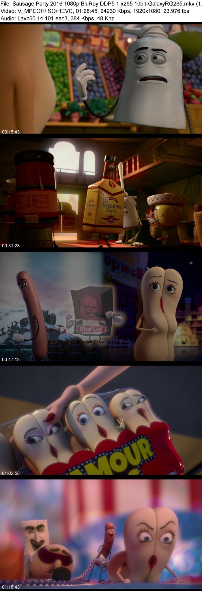 Sausage Party 2016 1080p BluRay DDP5 1 x265 10bit-GalaxyRG265 F62ADRO9_o