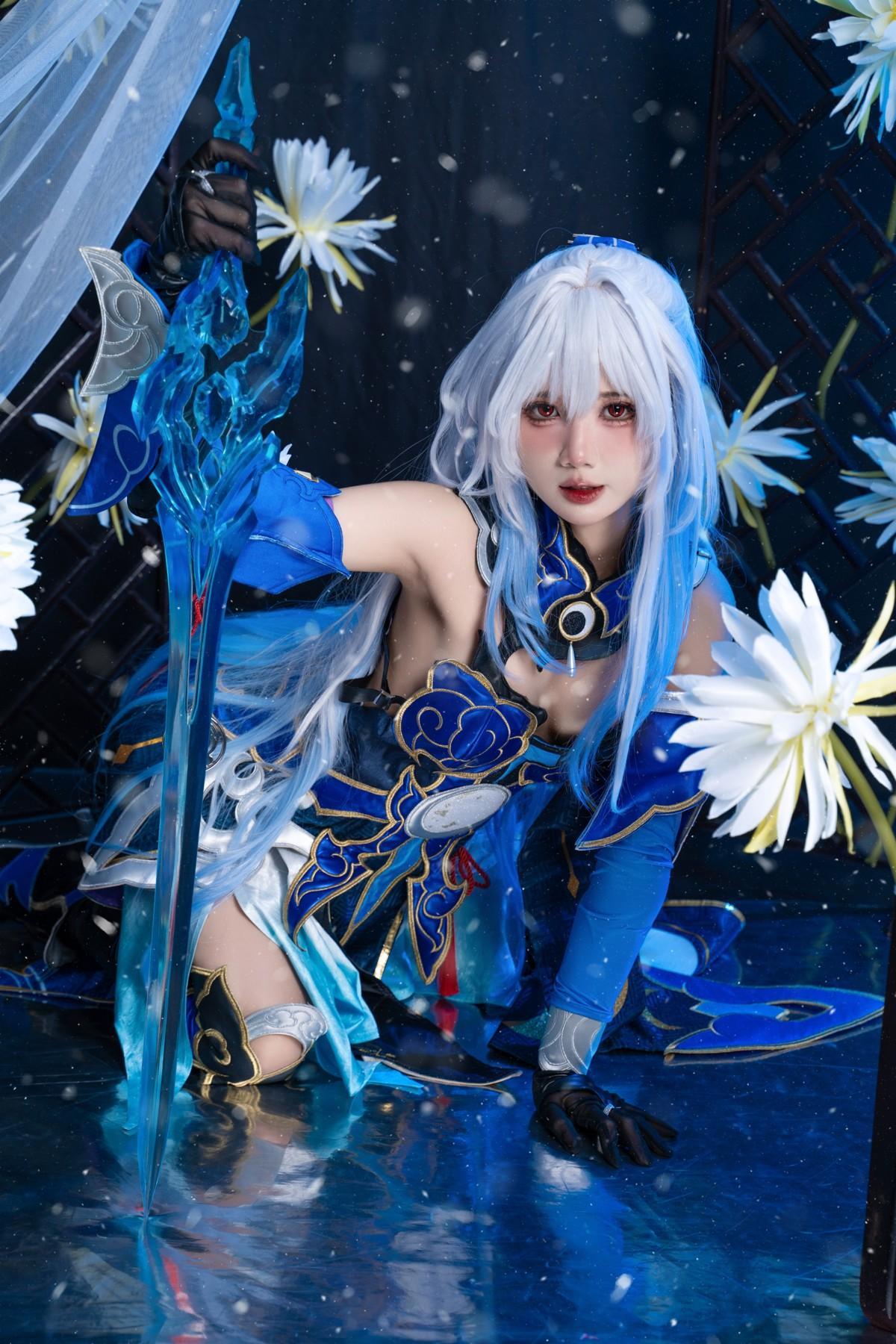 Cosplay PoppaChan 镜流 Jingliu(5)