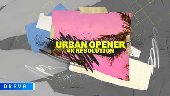 Urban Opener True Hip-Hop Logo - VideoHive 30322404