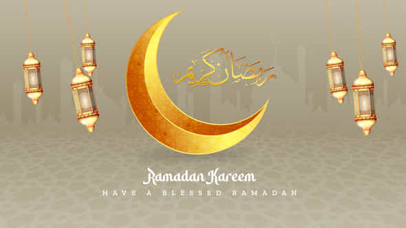 Happy Ramadan Kareem - VideoHive 44353552