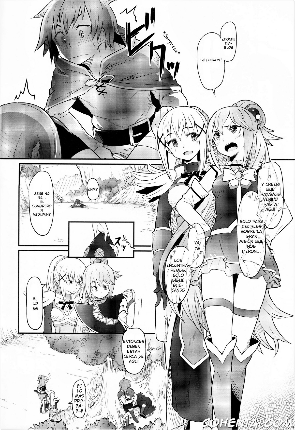 Kono Bakuretsudou ni Gohoubi o! (Kono Subarashii Sekai ni Syukufuku o!) xxx comics manga porno doujin hentai español sexo 