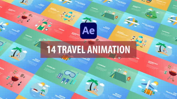 Travel Animation | After Effects - VideoHive 31054906