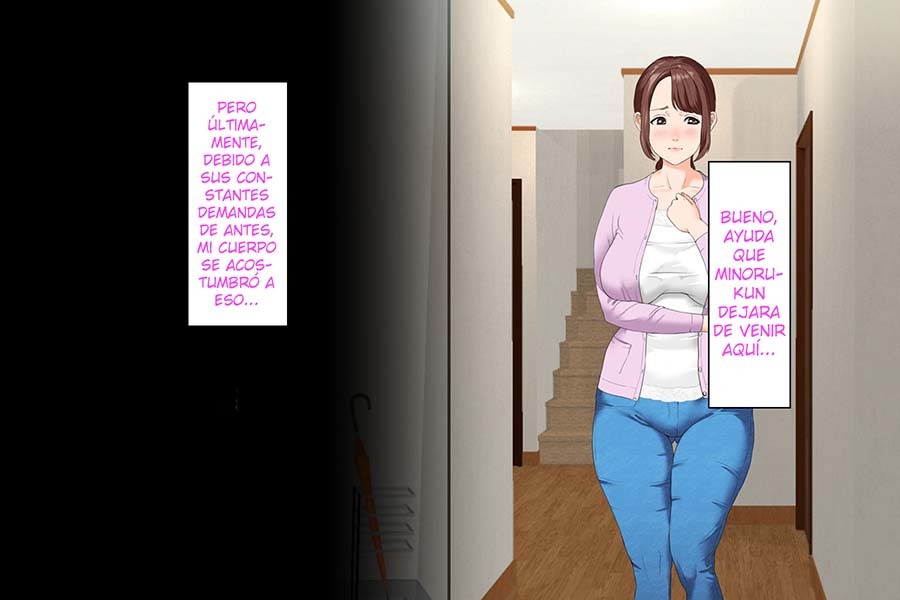 [Hy-dou (Hyji)] Kinjo Yuuwaku Daisandan <Tomodachi no Okaa-san Hen> Zenpen [Spanish]