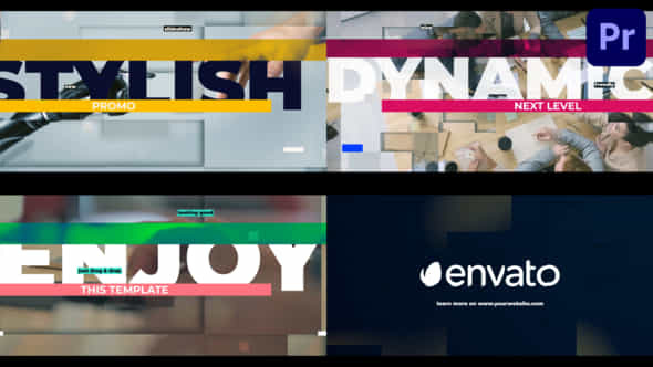 Stylish Promo For Premiere Pro - VideoHive 50510183
