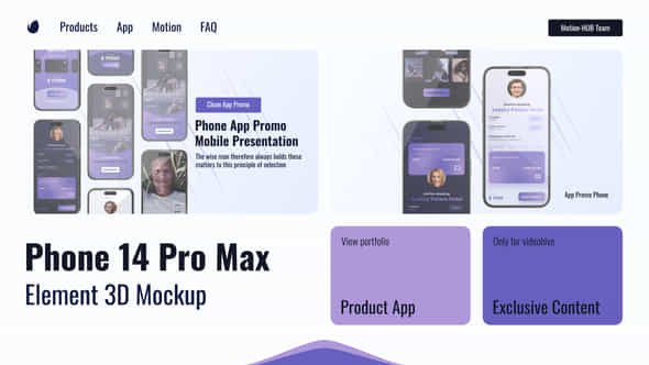 Phone Mockup - VideoHive 44744340