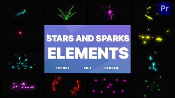 Stars and Sparks Pack | - VideoHive 32960484