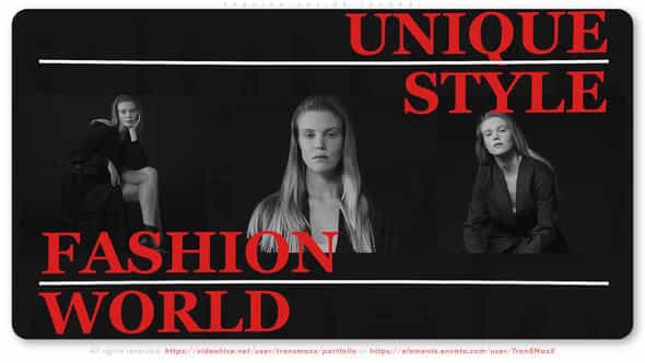 Fashion Online Journal - VideoHive 51722676