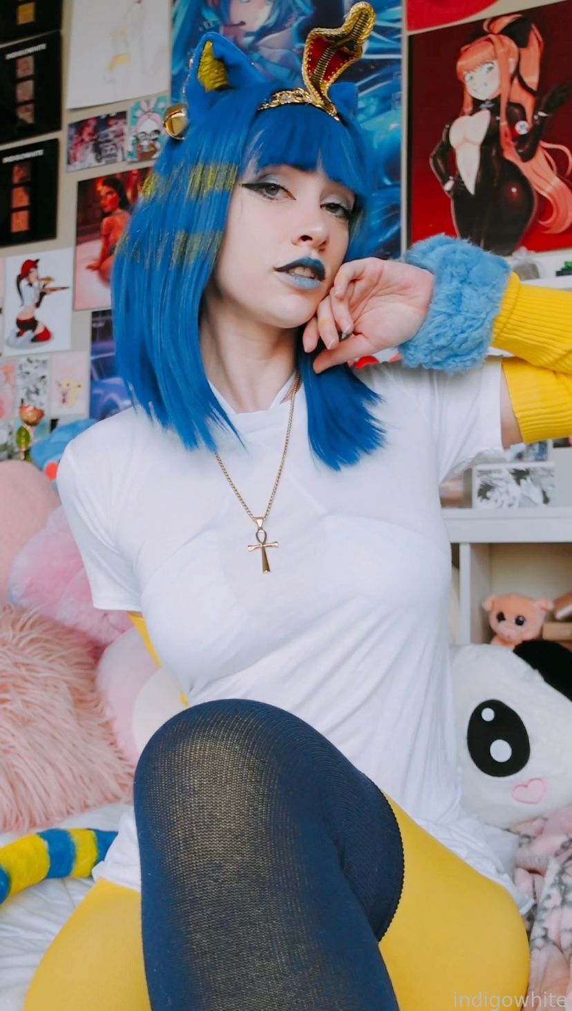 Indigo White - Ankha