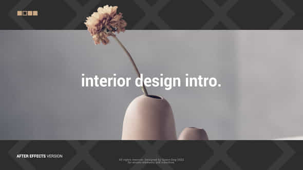 Intro Interior Design - VideoHive 39695266