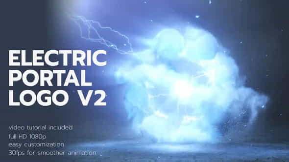 Electric Portal Logo 2 | Electric - VideoHive 28112155