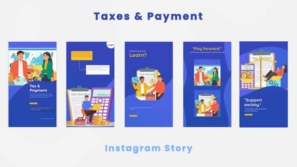 Taxes and Payment - VideoHive 44422380