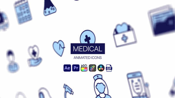 Medical Animated Icons - VideoHive 44951974