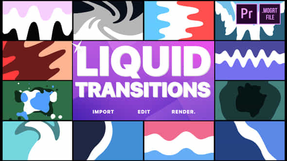 Liquid Transitions - VideoHive 22826816