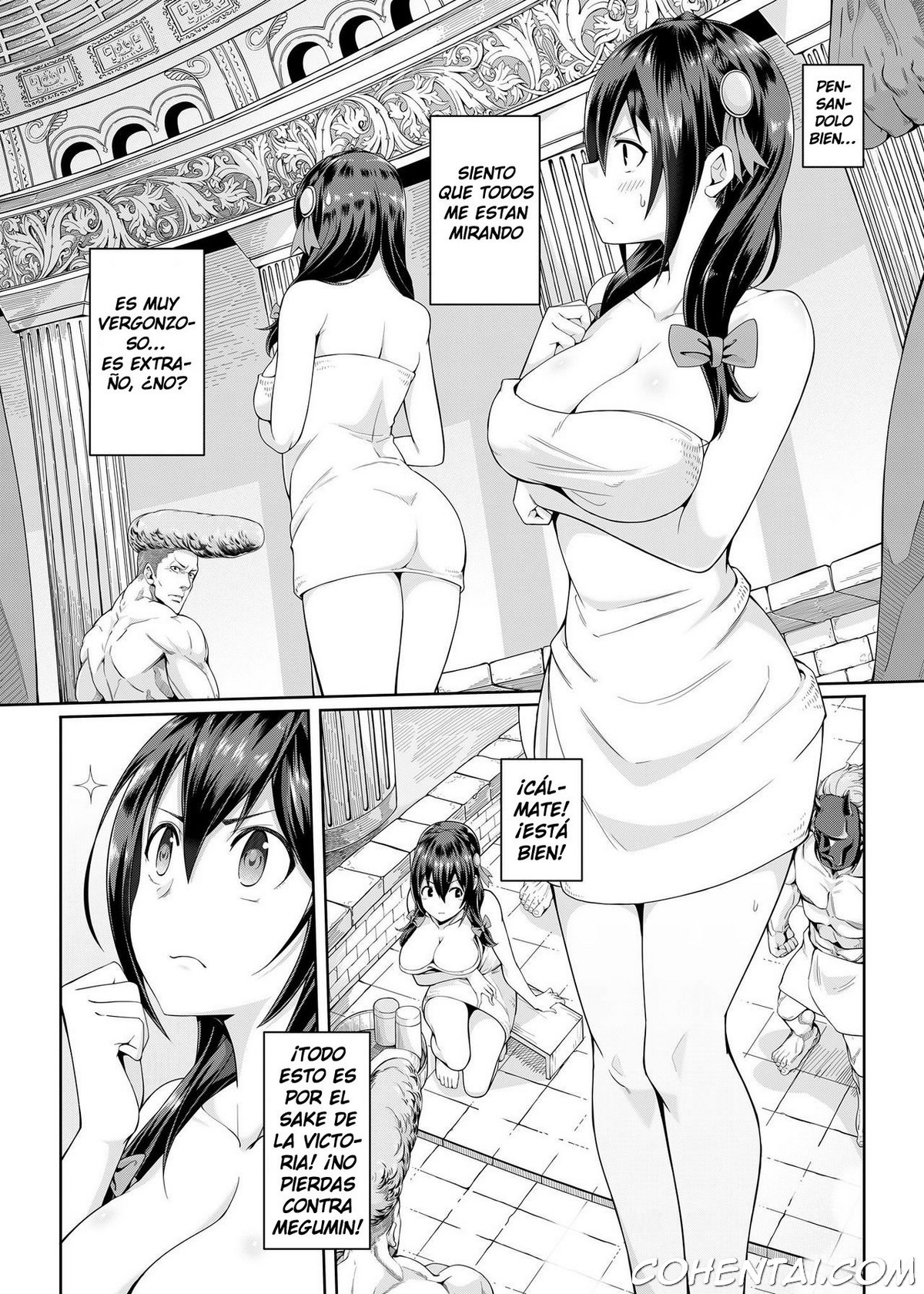 Kouma Kesshouroku (Kono Subarashii Sekai ni Syukufuku o!) xxx comics manga porno doujin hentai español sexo 