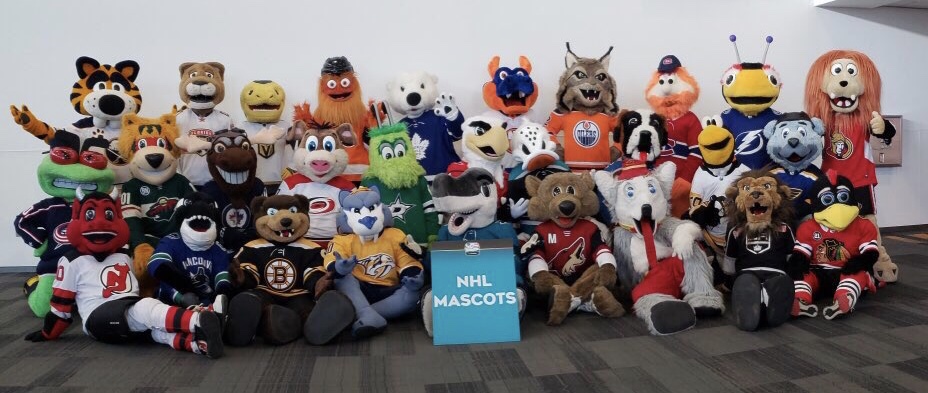 Let's Get Gritty And Find Out Who The 3 Hottest NHL Mascots Are – on his tab