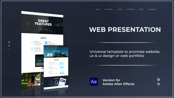 Website Presentation - VideoHive 19843747