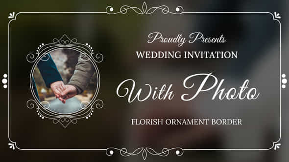 Wedding Invitation with - VideoHive 45443247
