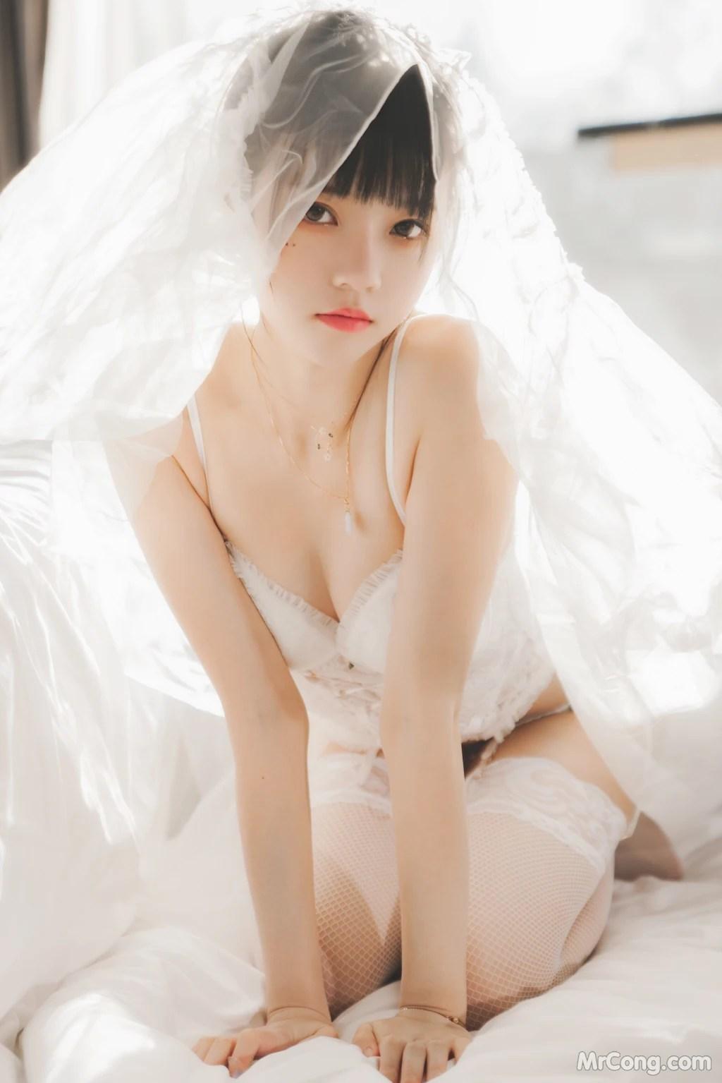 Coser@桜桃喵 Vol.148: 白紗糖 (69 photos)(46)
