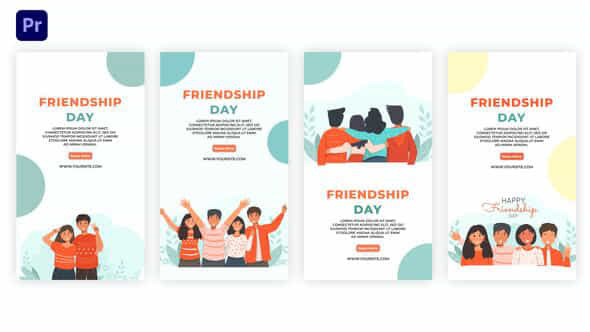 Happy Friendship Day - VideoHive 39406129