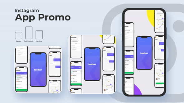 Minimal App Promo Instagram - VideoHive 36748630