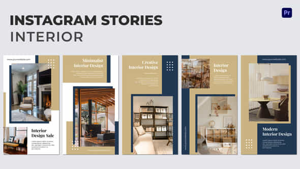 Interior Instagram Stories - VideoHive 47528443