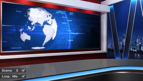 News Studio 58 - VideoHive 7203261