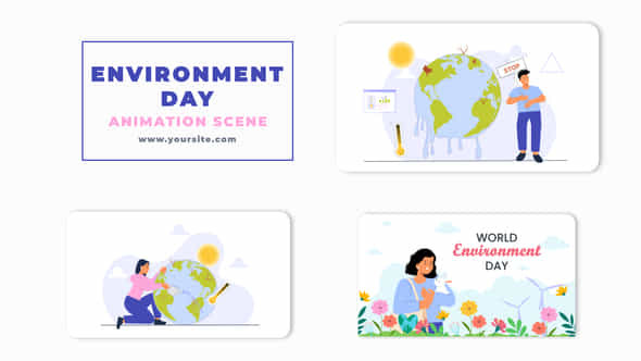 Environment Day Animation - VideoHive 47243956