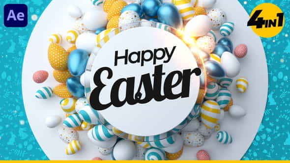 Happy Easter - VideoHive 37216126
