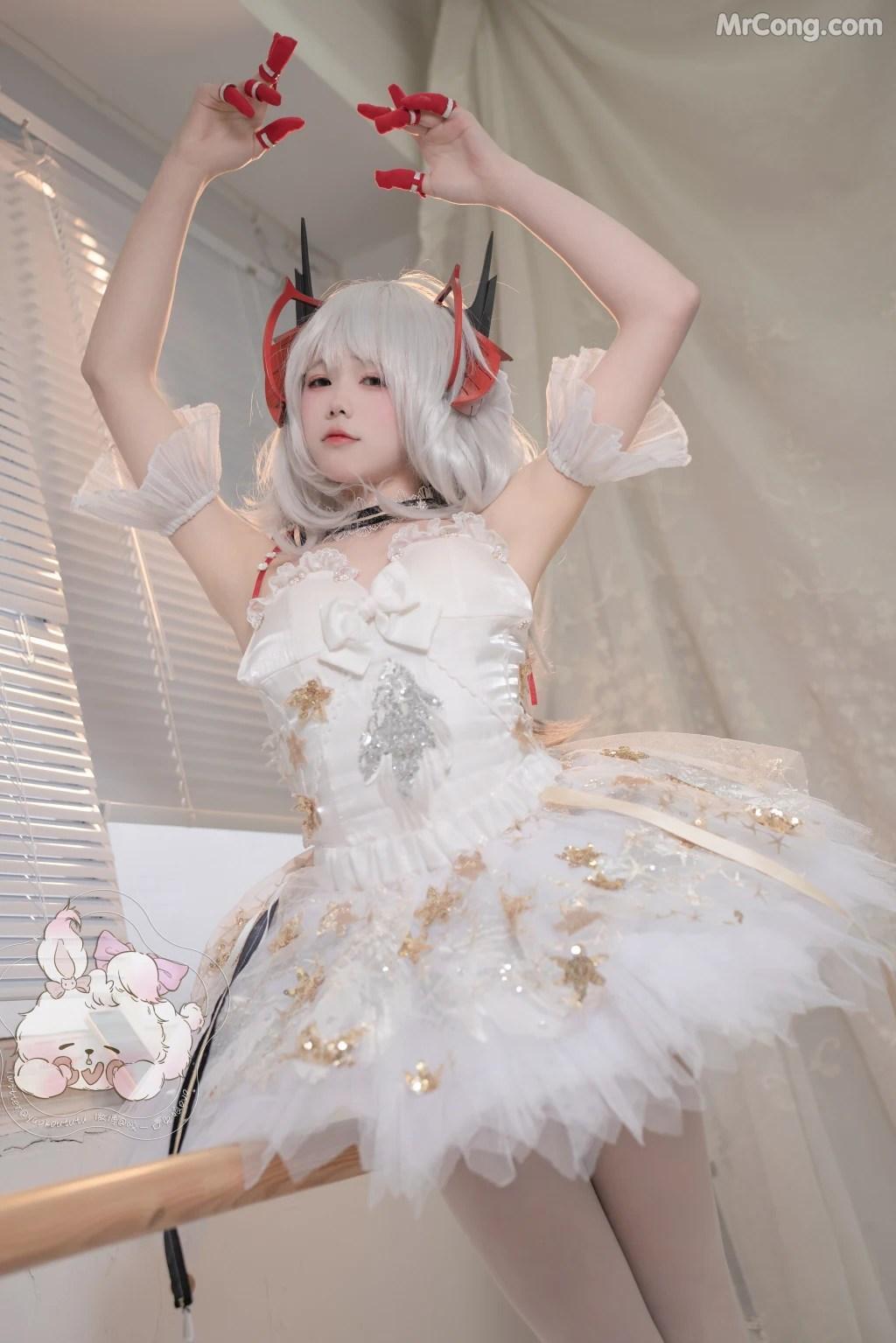 Coser@黏黏团子兔: W天鹅之舞 (55 photos )(44)
