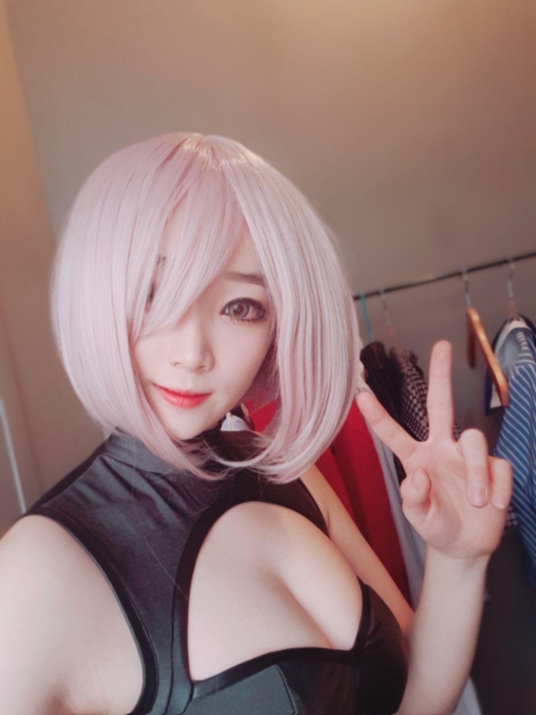 韩国妹子BamBi 《Fate_Grand Order – Mash Kyrielight (Shielder)》 写真集(8)