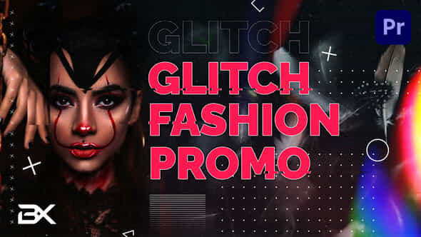 Glitch Fashion Promo - VideoHive 32360236