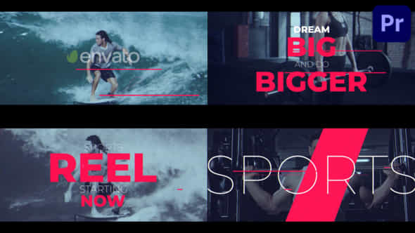 Sports Reel For Premiere Pro - VideoHive 50628039