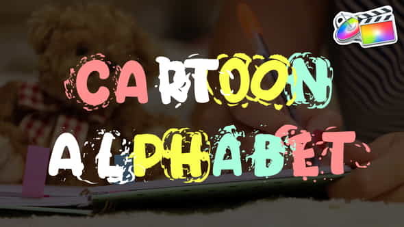 Cartoon Alphabet | FCPX - VideoHive 25623160