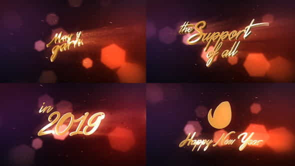 New Year Wishes | 3D - VideoHive 18940904
