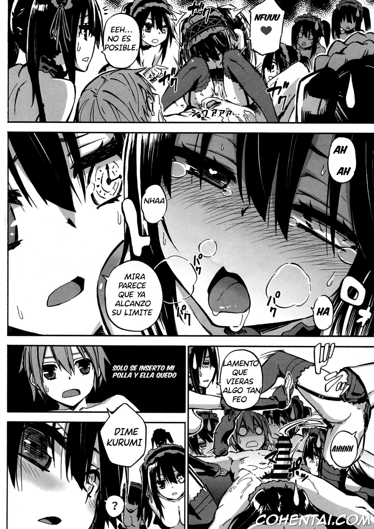 Oshokuji Kurumi-san (Date A Live) xxx comics manga porno doujin hentai español sexo 