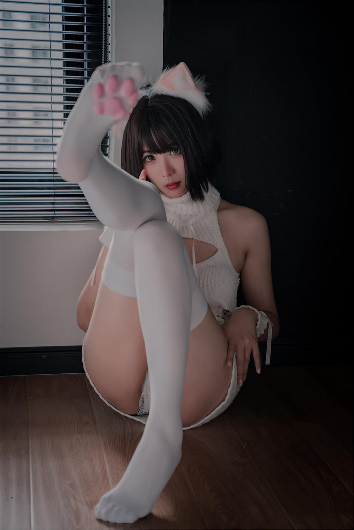 Cosplay 轩萧学姐 猫爪袜(19)