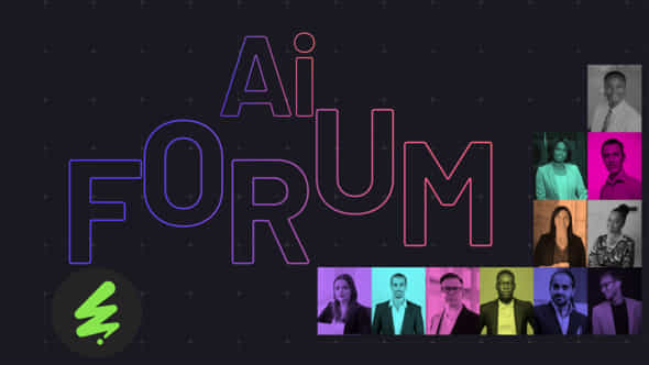 Artificial Intelligence World Forum Promo - VideoHive 53774156