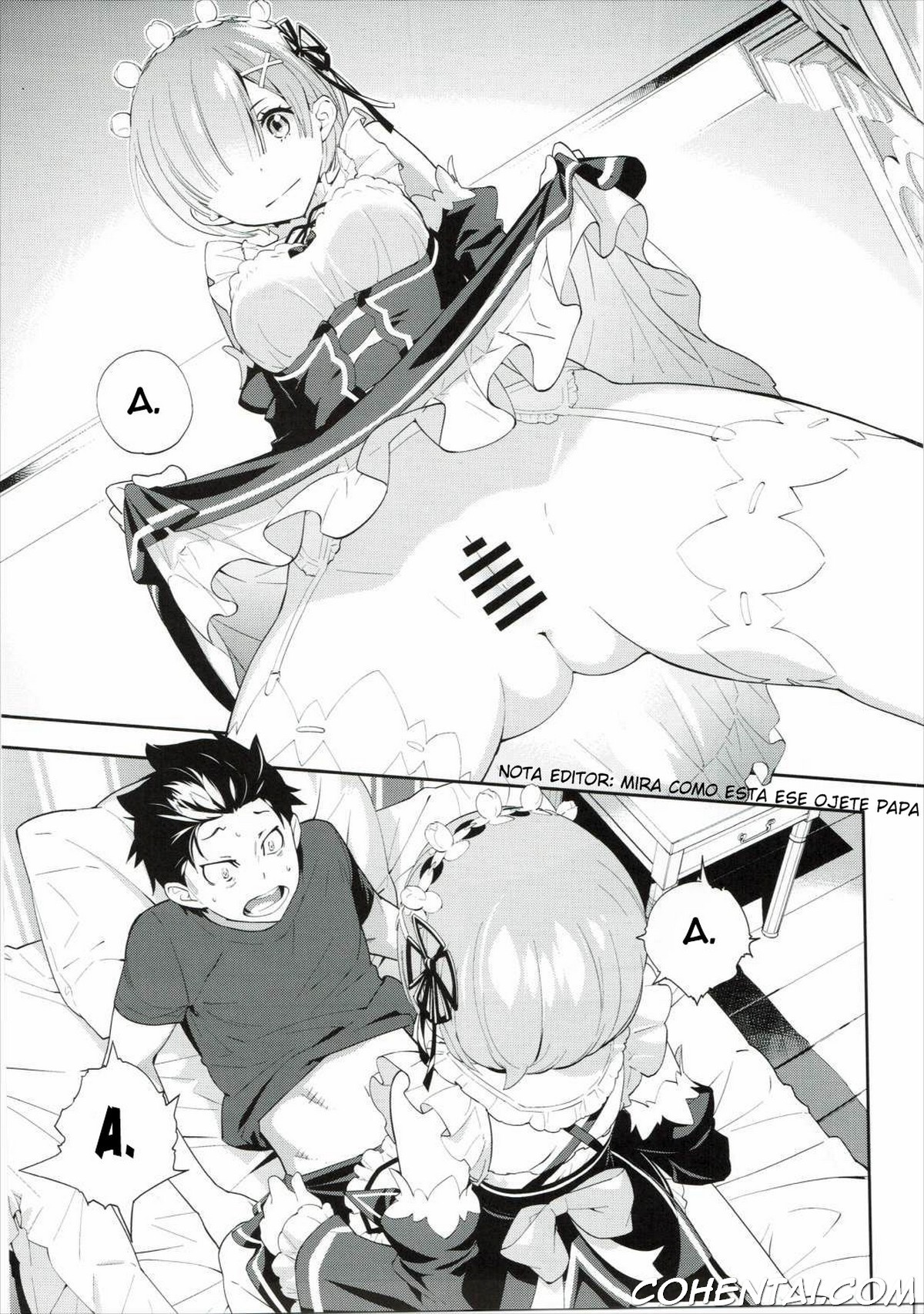 CHOICE (Re:Zero kara Hajimeru Isekai Seikatsu) xxx comics manga porno doujin hentai español sexo 