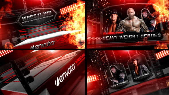 Wrestling Heavy Weight Champhionship - VideoHive 6784456