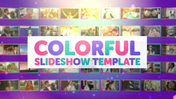 Colorful Slideshow - VideoHive 22043785