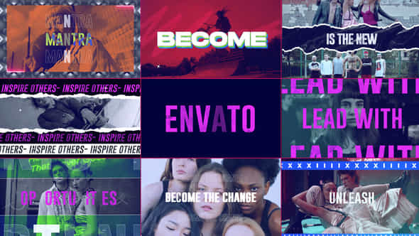 Grunge Opener Vibrant - VideoHive 55852265
