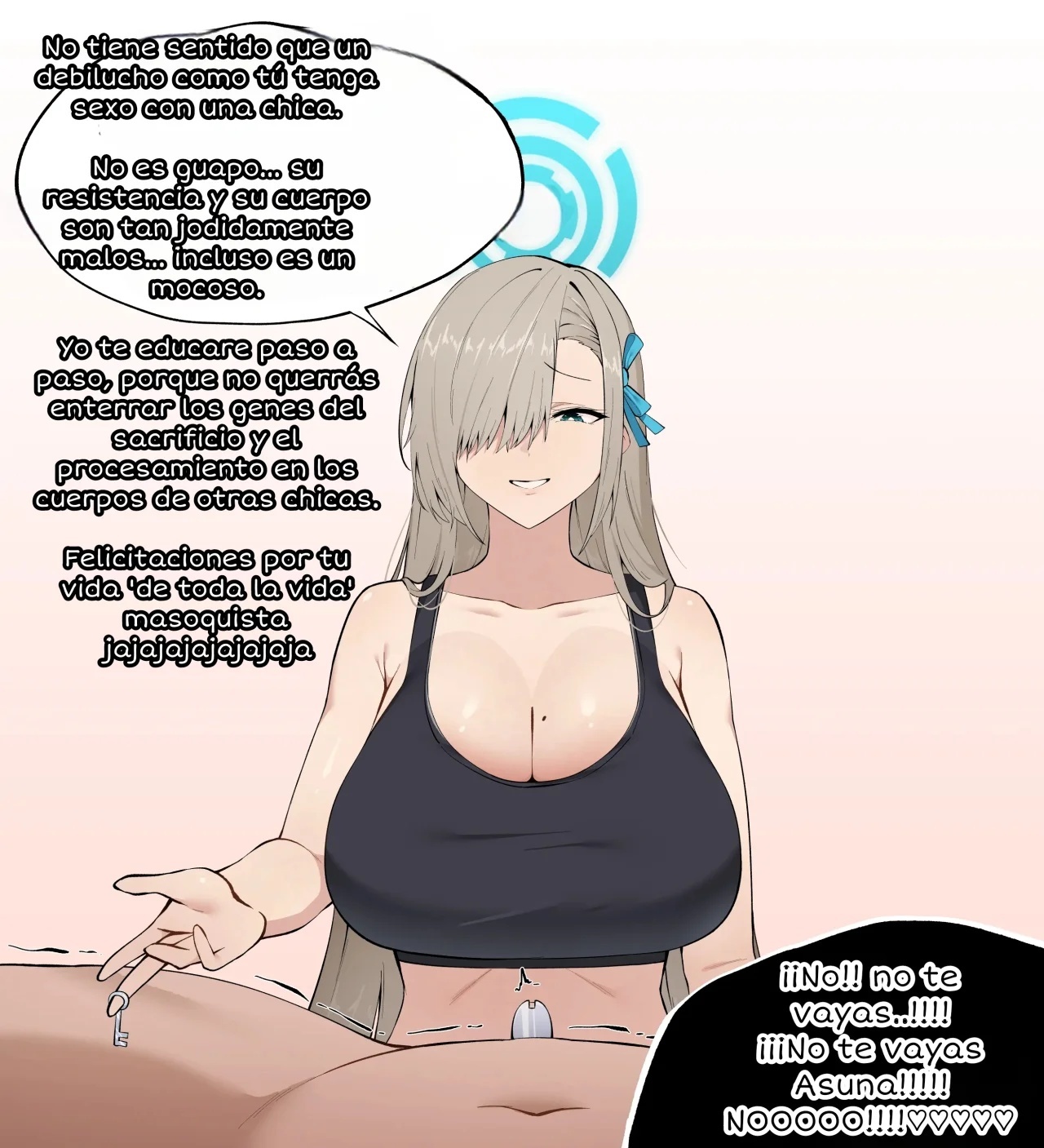 Asuna - clases de educacion sexual - 14