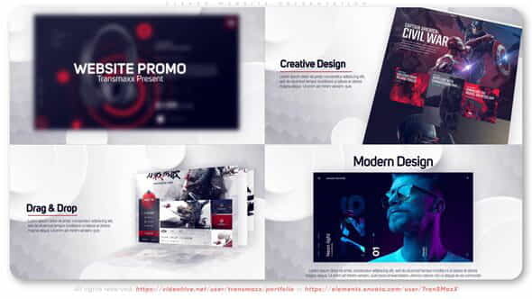 Clever Website Presentation - VideoHive 39168119