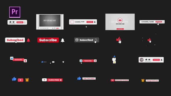 Youtube Subscriber Pack - VideoHive 25819440