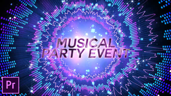 Musical Event Party Opener Premiere Pro - VideoHive 53657979