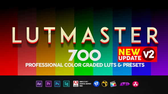LUTMASTER | Premiere Pro Presets - VideoHive 21633999