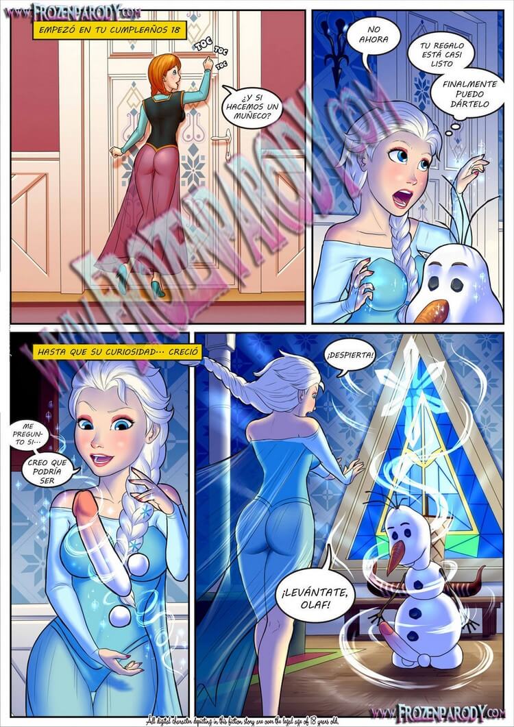 Frozen Parody 3 Comic Porno - 2