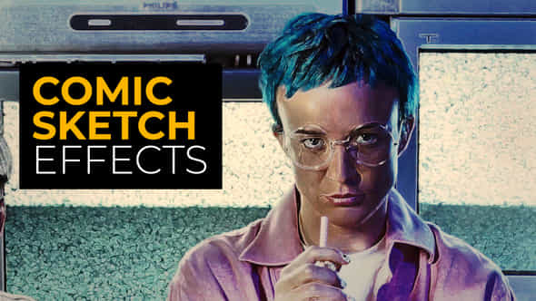 Comic Sketch Effects - VideoHive 44177481